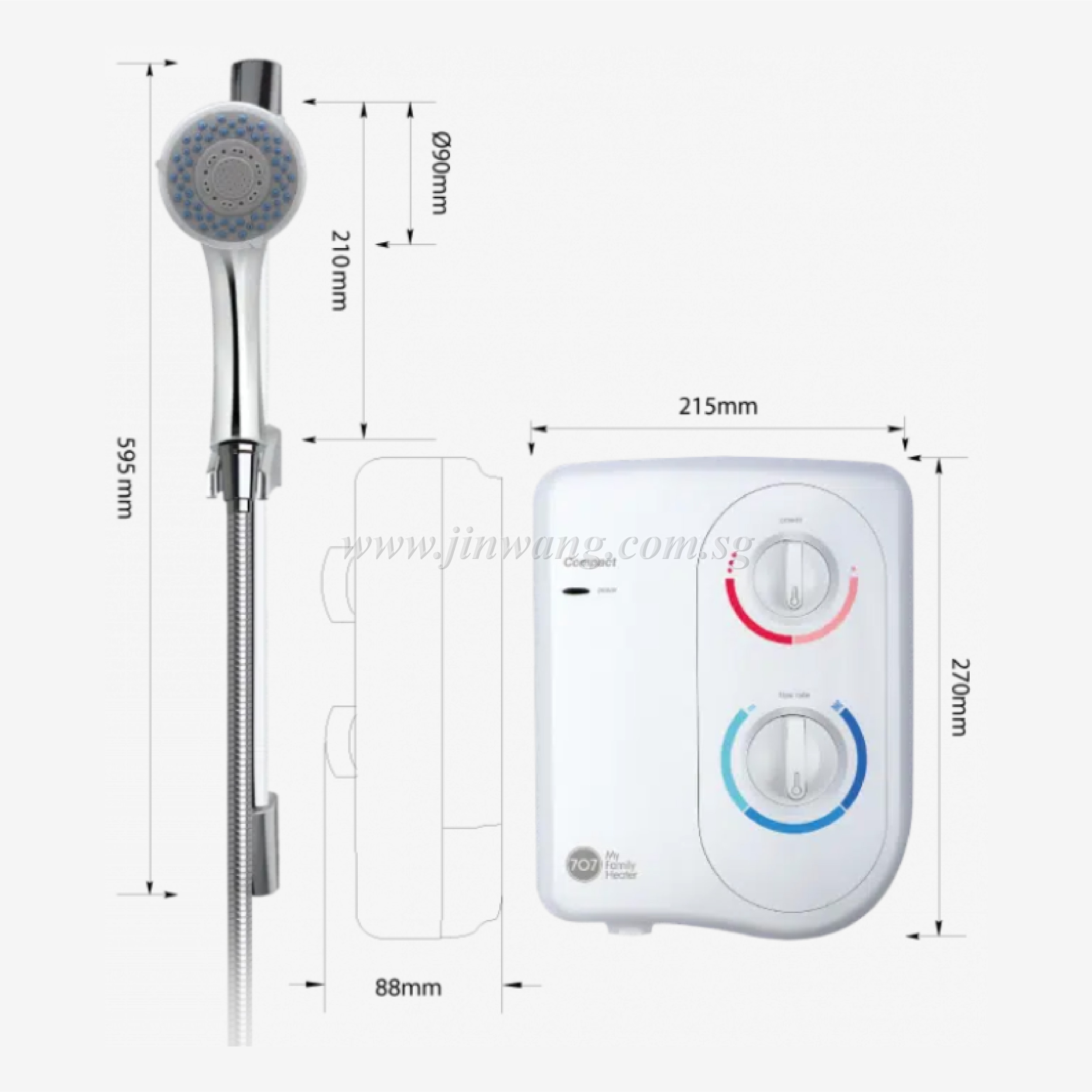 Compact Instant Water Heater