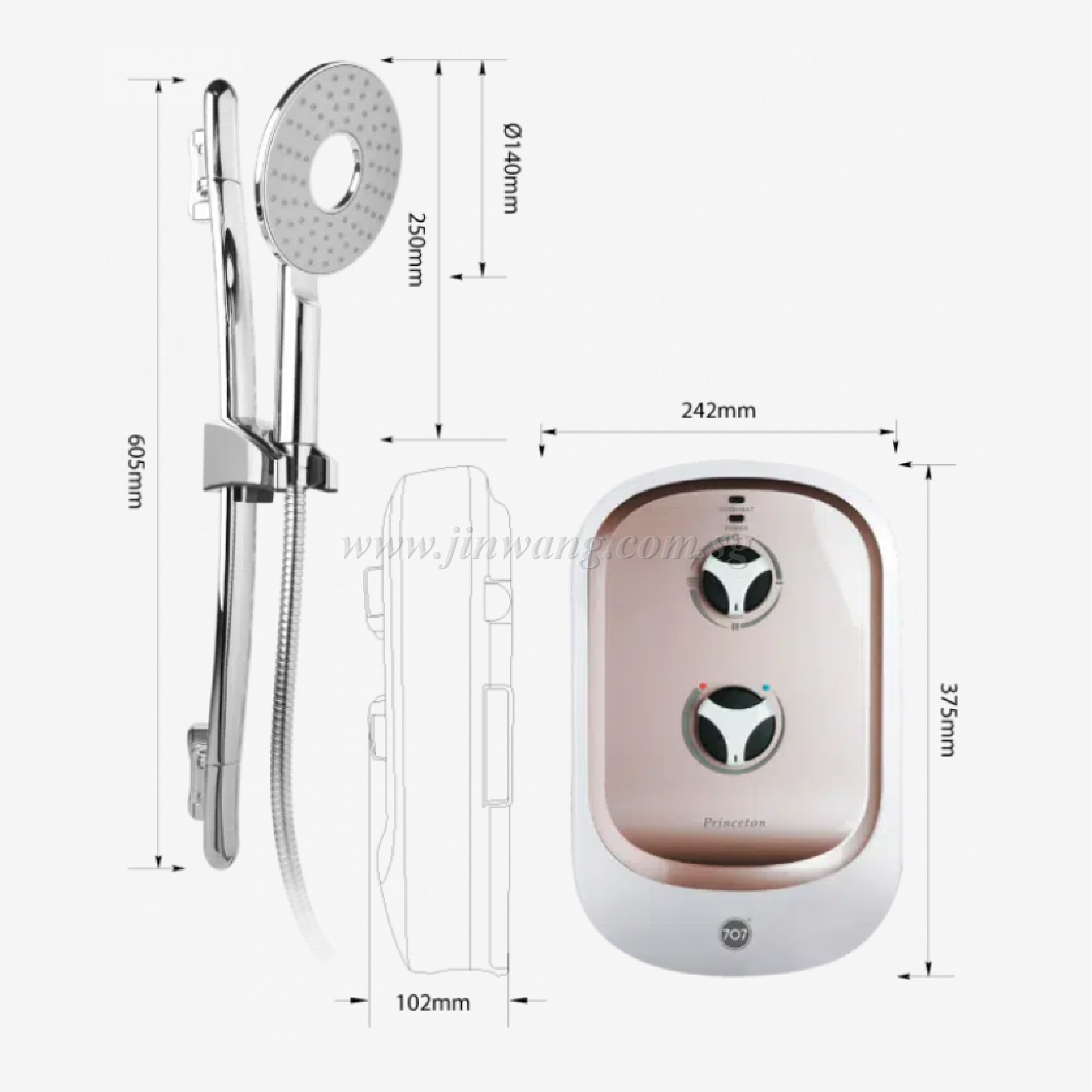 Princeton Instant Water Heater