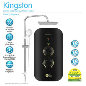 Kingston Black Instant Water Heater 707