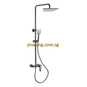 Rain Shower Mixer Set JW1038 Gun Metal