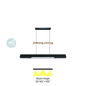 LED Hanging Light 1080mm Black LMNMD3705