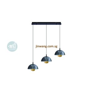 LED Hanging Light Rose Gold LMNMD3707-3L