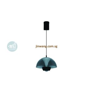 LED Hanging Light Black LMNMD3708-1L