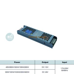 LED Strip Driver Power Supply DC 12V 24V