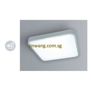 LED Ceiling Light 24W / 30W LMN3830SQ Silver