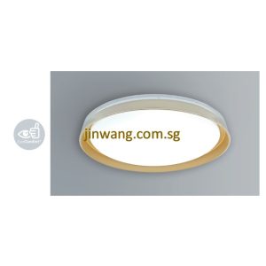 LED Ceiling Light 36W / 54W LMN3837RD Clear + Gold