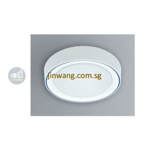 LED Ceiling Light 24W LMN3839RD White + Blue