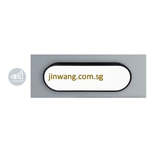 LED Ceiling Light LMN3860 Black 50W RGB
