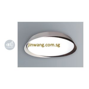 LED Ceiling Light 36W / 54W LMN3822RD White + Dark Wood