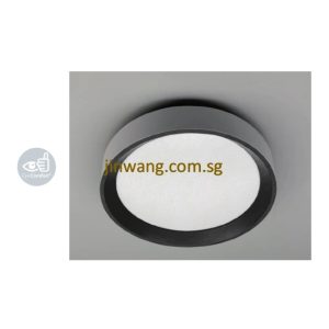 LED Ceiling Light 24W LMN3823RD White + Black