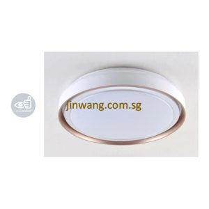 LED Ceiling Light 36W / 54W LMN3827RD White + Rose Gold