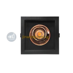 Downlight with GU10 Holder LMN967 Black Rose Gold