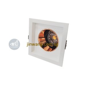 Downlight with GU10 Holder LMN967 White Rose Gold