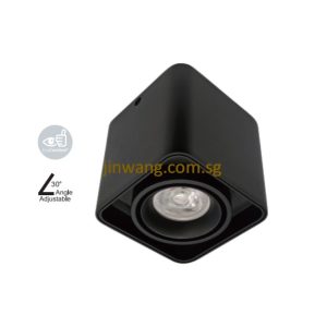 Spotlight with GU10 Holder LMN718 Black