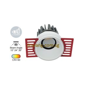 Downlight 7W / 12W RGB / RGB with Remote Control LMN720 White