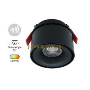 Downlight Spotlight 12W RGB LMN772 Black