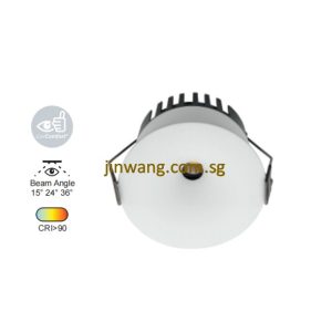 Downlight 12W RGB / RGB with Remote Control LMN786 White