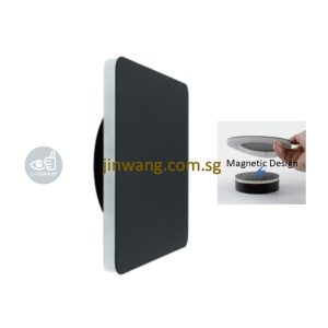 Magnetic Square Wall Light LMNMB237SQ Black / White