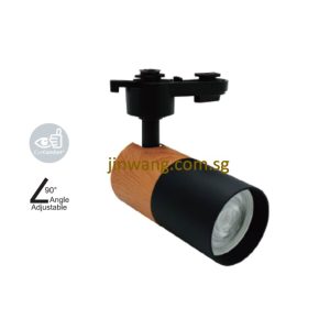 Track Light LMN812 Black Light Wood