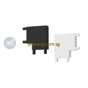 Magnetic Slim Track Stitching Fitting LMNLT26-A-L White/Black