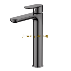 🇩🇪 On-Site 2yrs Warranty On Cartridge Gun Metal Basin Tall Mixer Tap JW1122GM