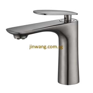 🇩🇪 On-Site 2yrs Warranty On Cartridge Gun Metal Basin Mixer Tap JW1131GM