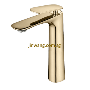 🇩🇪 On-Site 2yrs Warranty On Cartridge Matte Gold Basin Tall Mixer Tap JW1132G