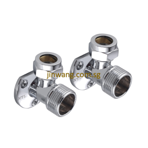 🇩🇪 SUS304 Stainless Steel Expose Mixer Bracket JW1906 Chrome