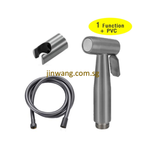 ZAFFIRO SUS304 Stainless Steel 1 Functions Massage Mode Bidet Sprayer Set Gun Metal PBS-405-GM
