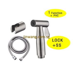 ZAFFIRO SUS304 Stainless Steel 1 Functions Bidet Sprayer Set Matt PBS-406-ST