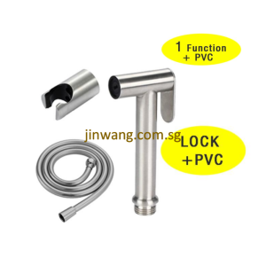 ZAFFIRO SUS304 Stainless Steel 1 Functions Bidet Sprayer Set Matt PBS-407-ST