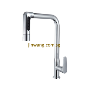 🇩🇪 On-Site 2yrs Warranty On Cartridge Matte Kitchen Pulling Sink Cold Tap JW1818-1CBN