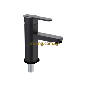 🇩🇪 On-Site 2yrs Warranty On Cartridge Black Basin Cold Tap JW2001CBK