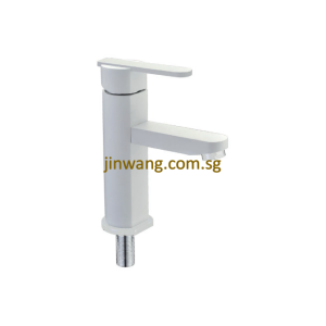 🇩🇪 On-Site 2yrs Warranty On Cartridge White Basin Cold Tap JW2001CWH
