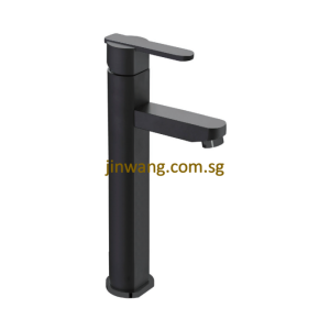 🇩🇪 On-Site 2yrs Warranty On Cartridge Black Basin Tall Mixer Tap JW2002BK
