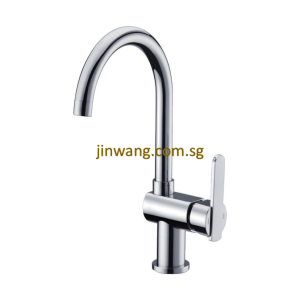 🇩🇪 On-Site 2yrs Warranty On Cartridge Brass Chrome Kitchen Sink Mixer Tap JW2003