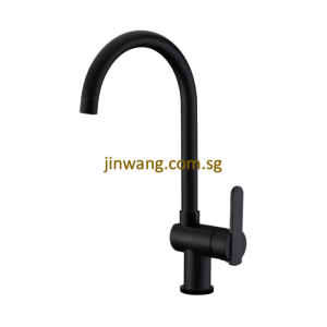 🇩🇪 On-Site 2yrs Warranty On Cartridge Black Kitchen Sink Mixer Tap JW2003BK