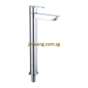 🇩🇪 On-Site 2yrs Warranty On Cartridge Brass Chrome Basin Tall Cold Tap JW2012C