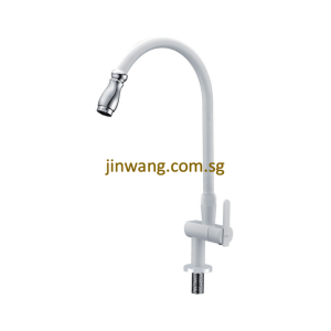 🇩🇪 On-Site 2yrs Warranty On Cartridge White Kitchen Sink Cold Tap JW2013CWH