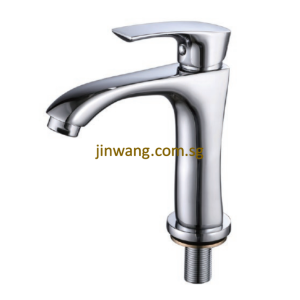 🇩🇪 On-Site 2yrs Warranty On Cartridge Brass Chrome Basin Cold Tap JW9020