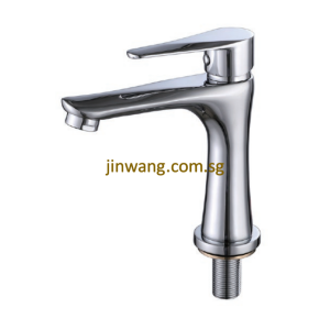 🇩🇪 On-Site 2yrs Warranty On Cartridge Brass Chrome Basin Cold Tap JW9040