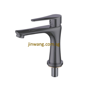 🇩🇪 On-Site 2yrs Warranty On Cartridge Gun Metal Basin Cold Tap JW9040GM