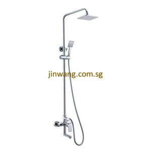 🇩🇪 On-Site 2yrs Warranty On Cartridge Brass Chrome Rain Shower Mixer Set JW9107