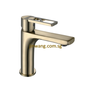 🇩🇪 On-Site 2yrs Warranty On Cartridge Matte Gold Basin Mixer Tap JW9151-1G