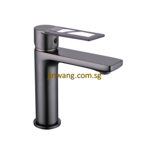 🇩🇪 On-Site 2yrs Warranty On Cartridge Gun Metal Basin Mixer Tap JW9151-1GM