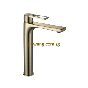 🇩🇪 On-Site 2yrs Warranty On Cartridge Matte Gold Basin Tall Mixer Tap JW9152-1G