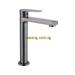🇩🇪 On-Site 2yrs Warranty On Cartridge Gun Metal Basin Tall Mixer Tap JW9152GM