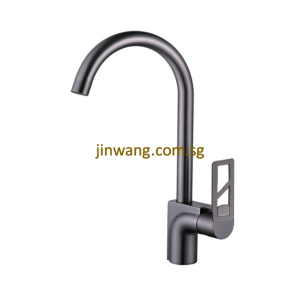🇩🇪 On-Site 2yrs Warranty On Cartridge Gun Metal Kitchen Sink Mixer Tap JW9153-1GM