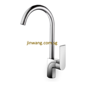 🇩🇪 On-Site 2yrs Warranty On Cartridge Brass Chrome Kitchen Sink Mixer Tap JW9153