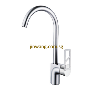 🇩🇪 On-Site 2yrs Warranty On Cartridge Brass Chrome Kitchen Sink Mixer Tap JW9153-1